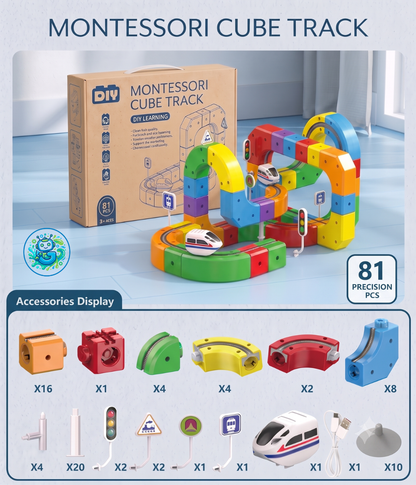 WonderRail™ Montessori Train Set