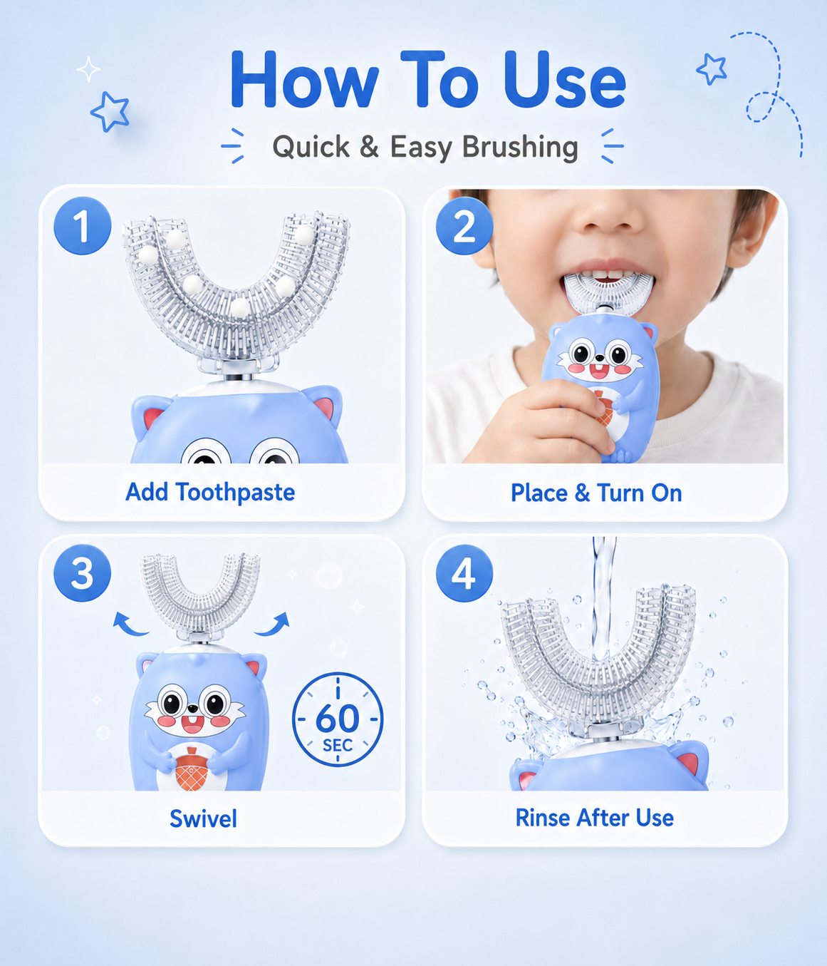 BrushBuddy™ Smart Toothbrush